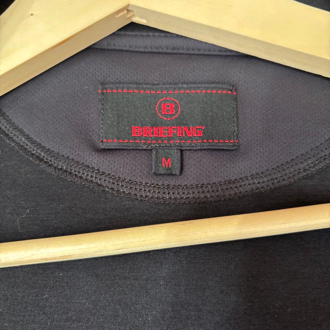 BRIEFING GOLF サイドロゴセットアップ　ブラック　メンズM