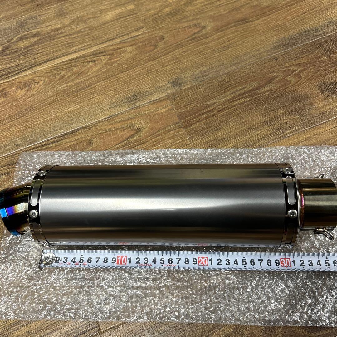 汎用 マフラー スリップオン サイレンサー チタン　サイレンサー　z900rs