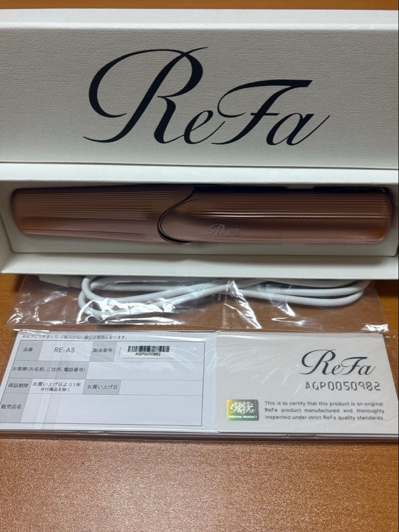 Refa FINGER IRON ピンク