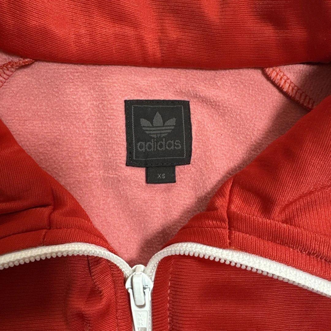 adidas ヴィンテージ　赤ジャージ 上下