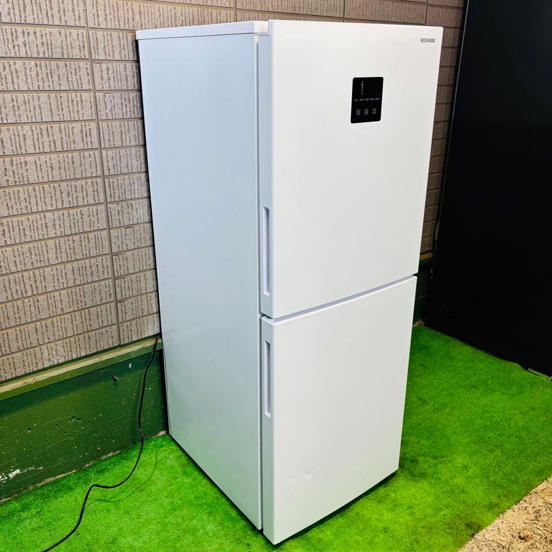 冷蔵庫 153L 美品 アイリスオーヤマ 23年製 パネル付【地域限定配送無料】