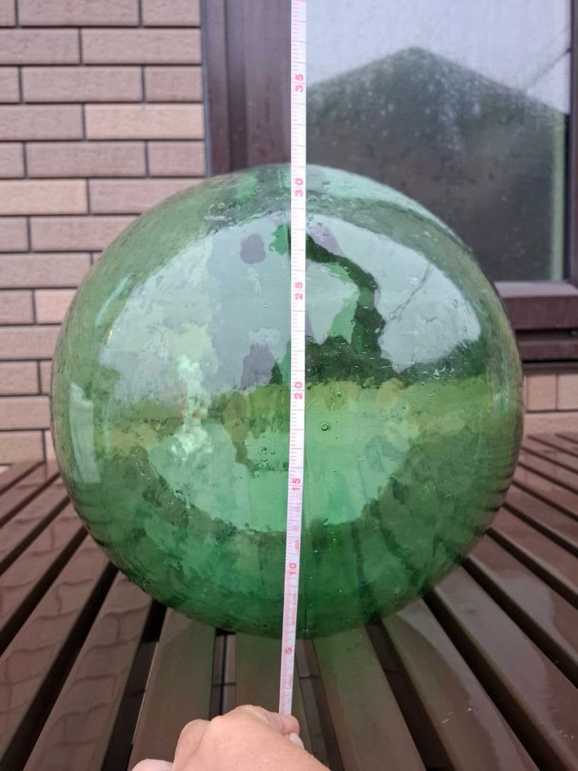 ガラス球 約20cm 30㎝セット