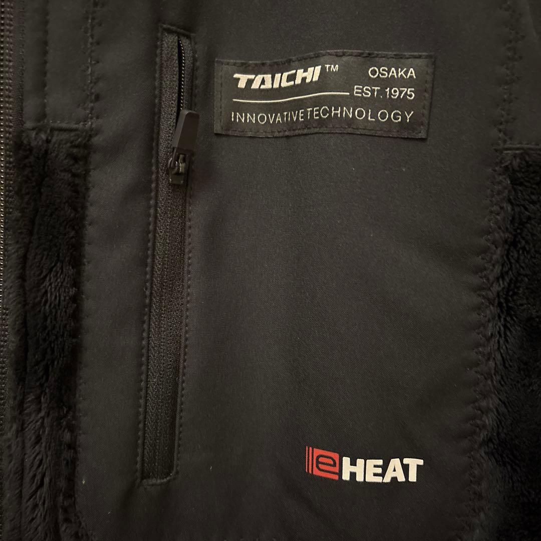 RS-TAICHI e-HEAT フリースインナーパーカー　RSU635 黒