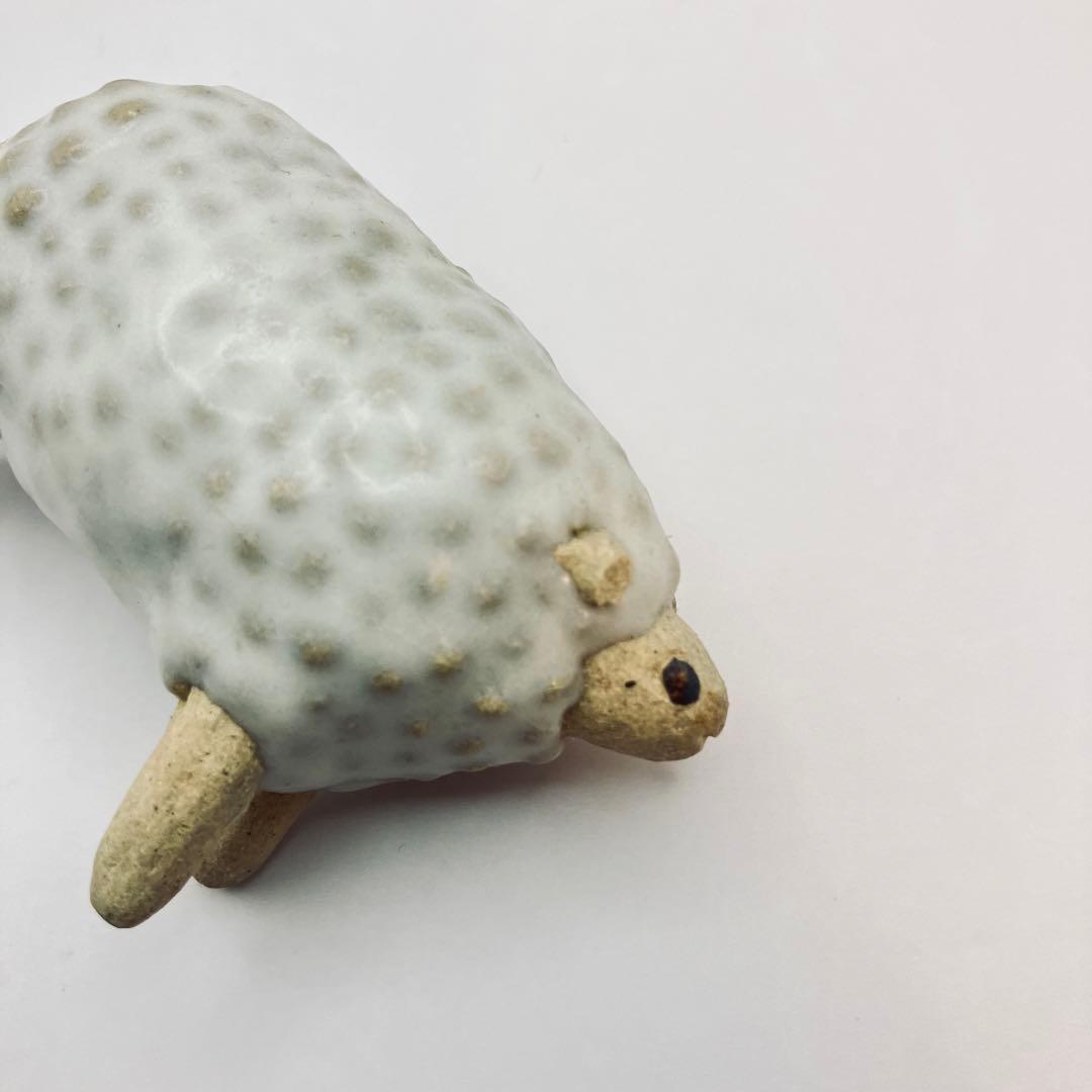 今井律湖　動物オブジェ人形セット　益子焼　IDEE リサラーソン