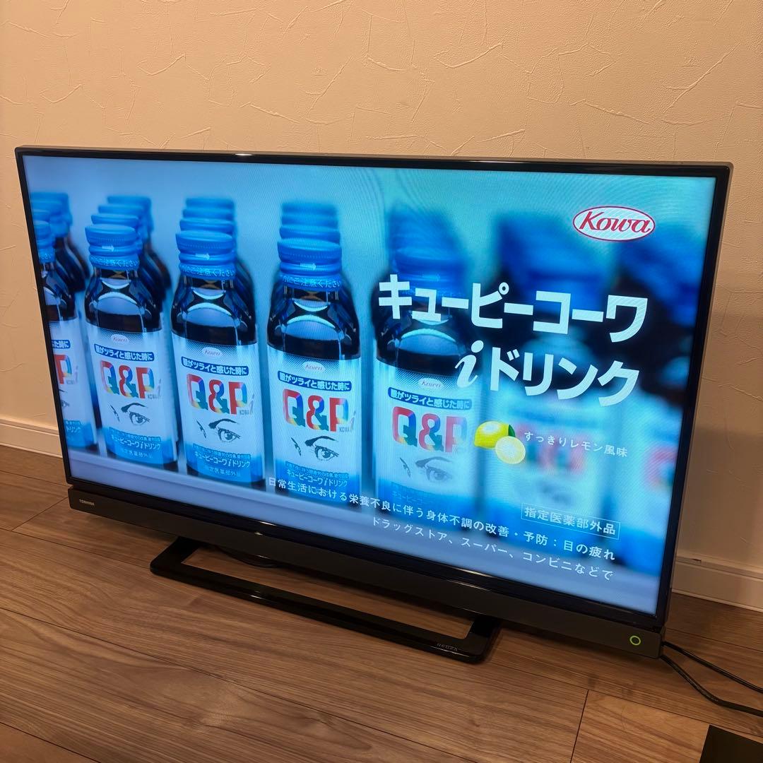 TOSHIBA 東芝 40型液晶テレビ 40S20 2017年製 リモコン付き