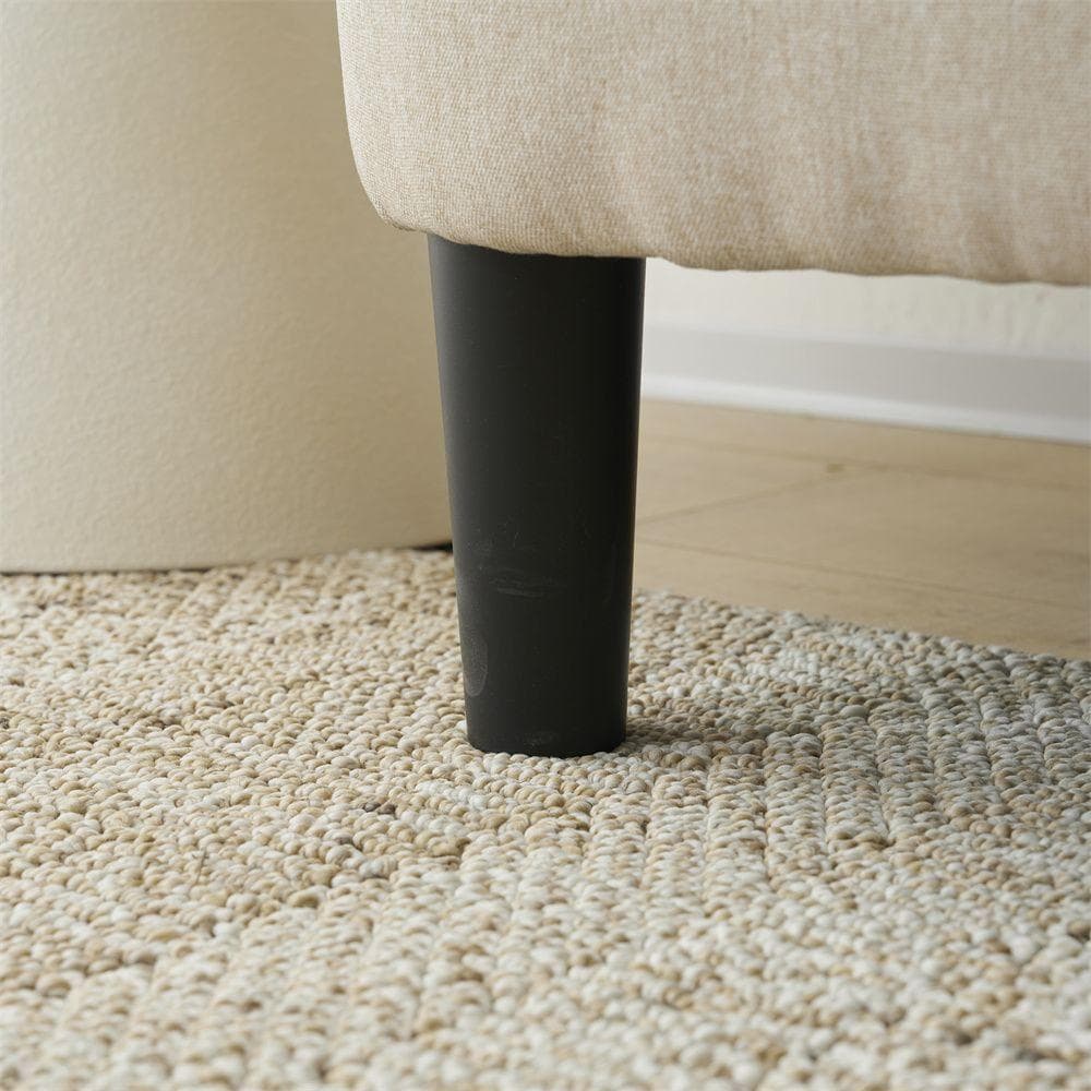 1人掛けソファ 1人用 オットマン付き 背もたれ 座椅子 2way クッション付