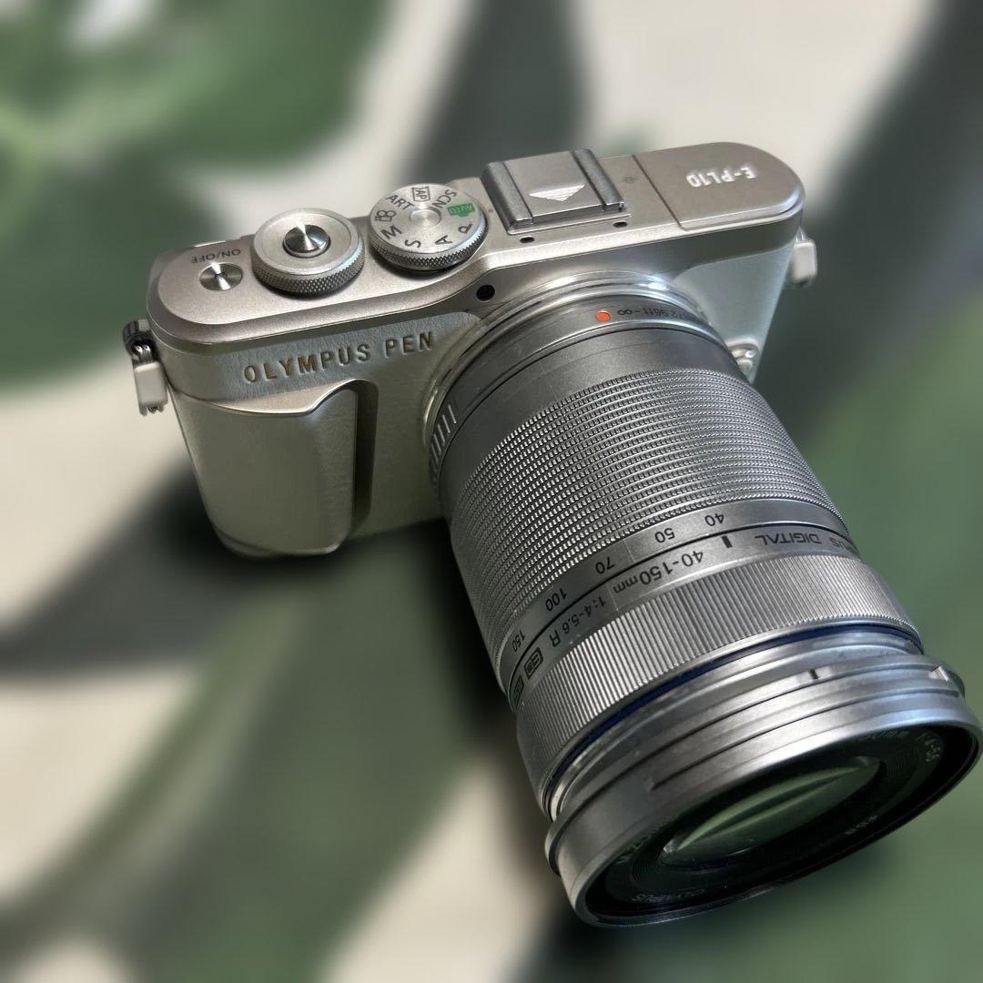 Olympus E-PL10 ホワイト/シルバー　40-150mm