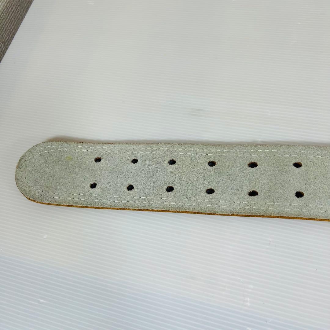 GOLD GYM ゴールドジム プロレザーベルト Mサイズ USA刻印