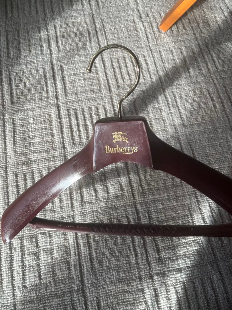 裕*様 超美品バーバリー カシミヤ混　金ボタン ノバチェック リバーコート15号