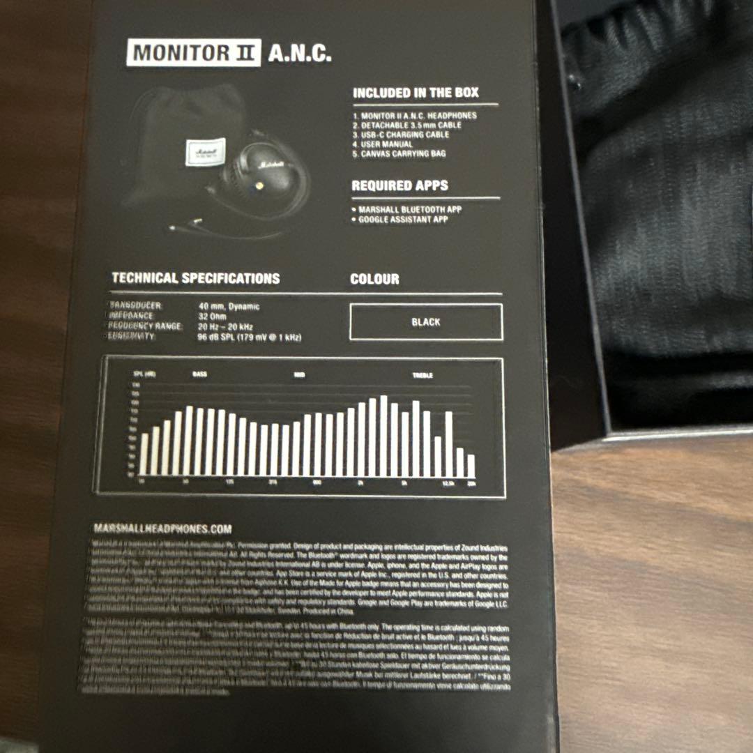 Marshall Monitor II A.N.C. ワイヤレスヘッドホン