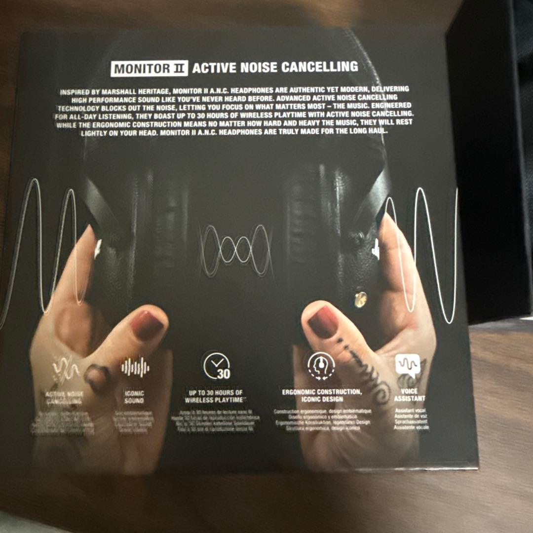 Marshall Monitor II A.N.C. ワイヤレスヘッドホン