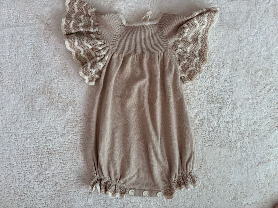 MABLI 小人ロンパース 2Y ベージュ