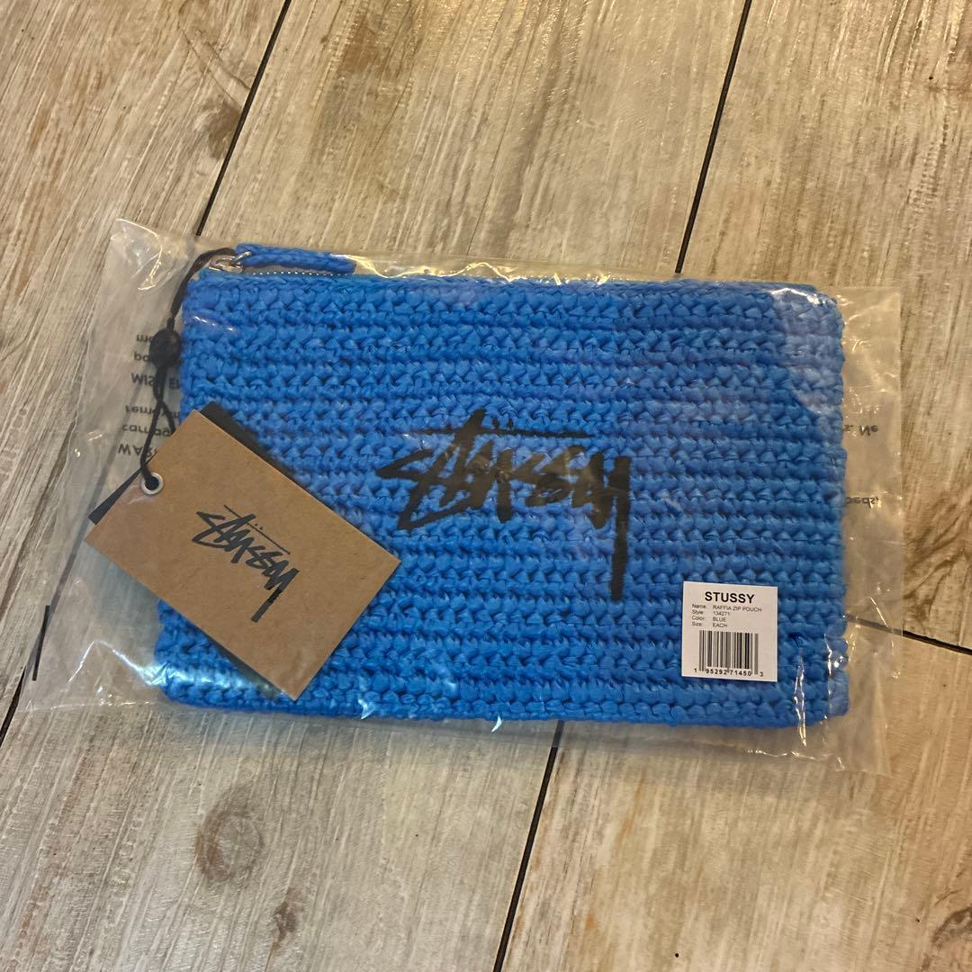 STÜSSY WOVEN ZIP POUCH ステューシー ポーチ