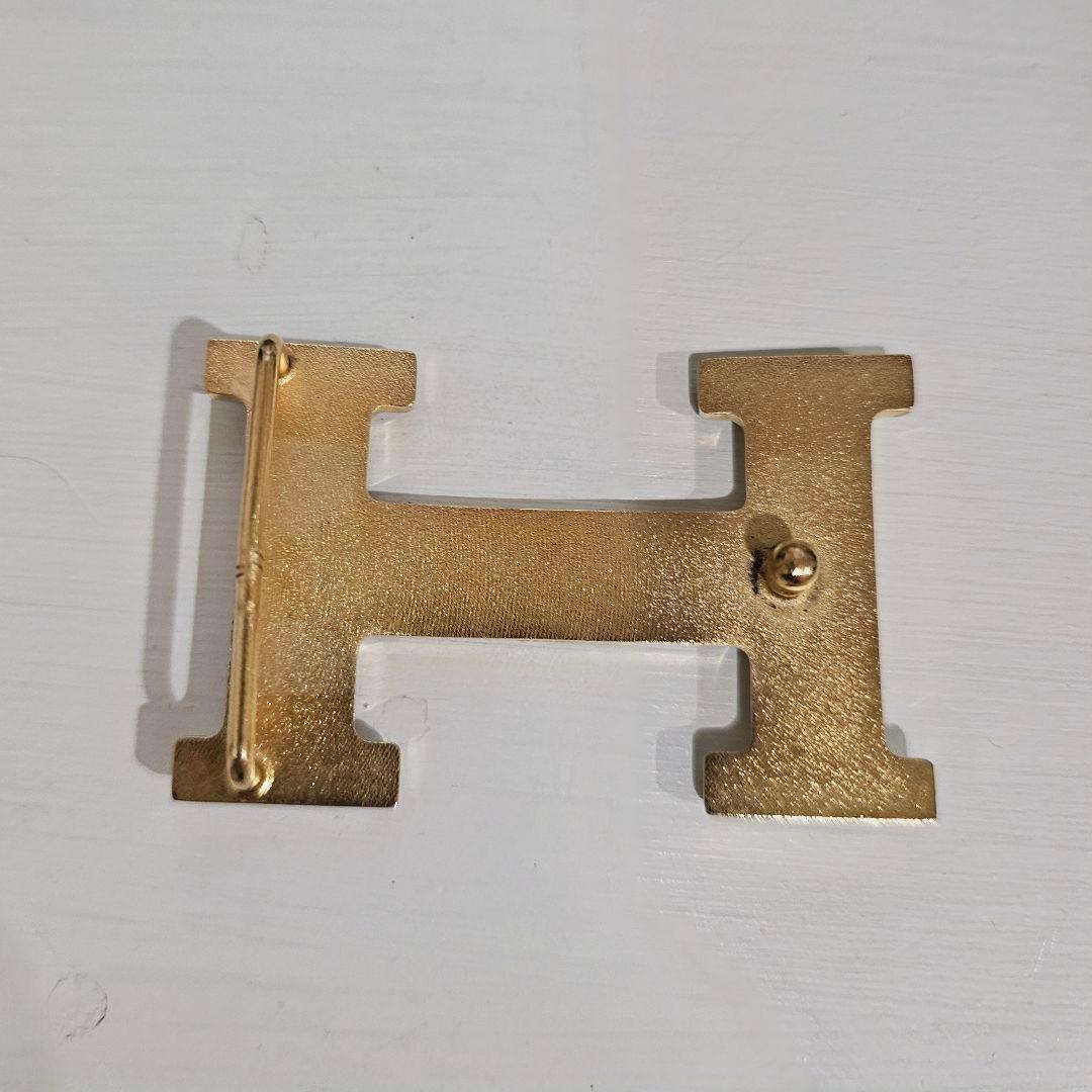 HERMES コンスタンス ベルト 70cm シルバーバックル 黒×キャメル