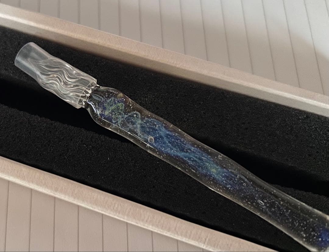 ガラスペン　星空　carrocro