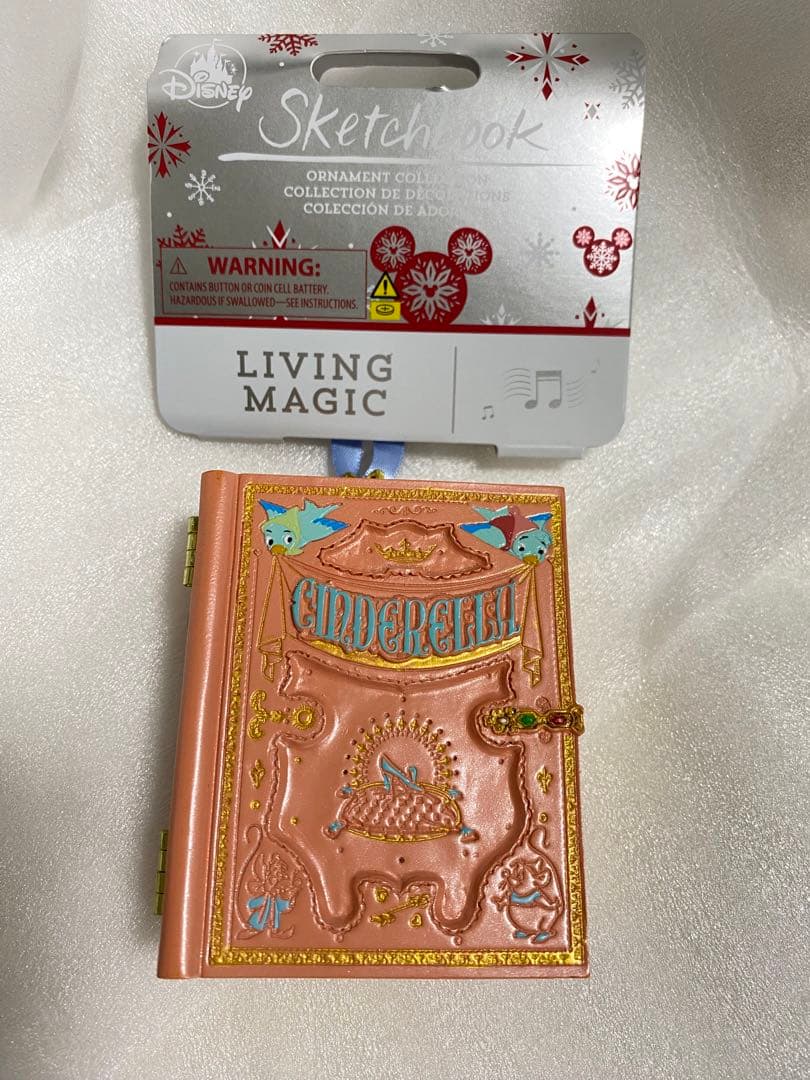 ディズニーストアオーナメントポップアップミュージック シンデレラ 眠れる森の美女