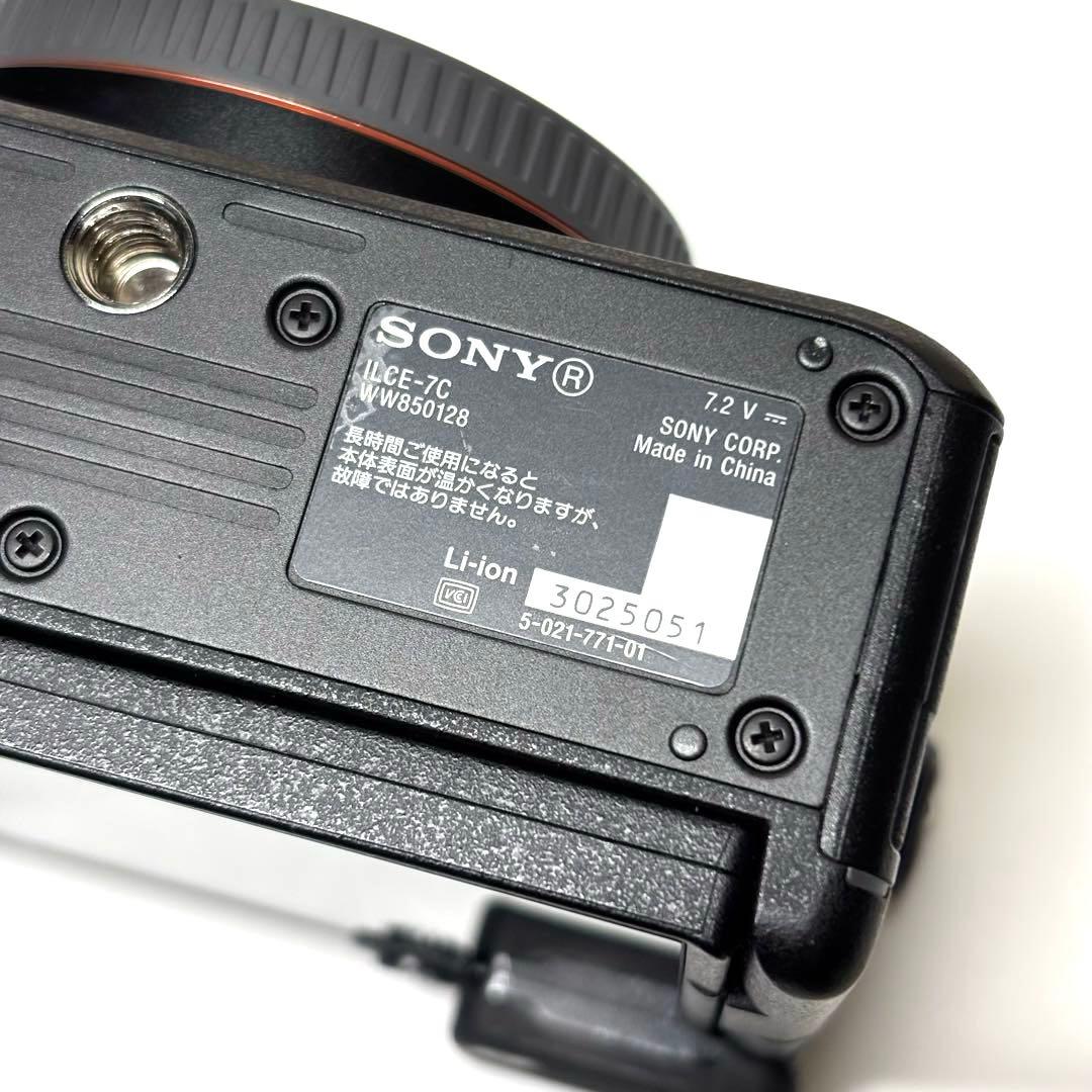 SONY α7C ILCE-7C フルサイズ ミラーレス一眼 動作確認済み