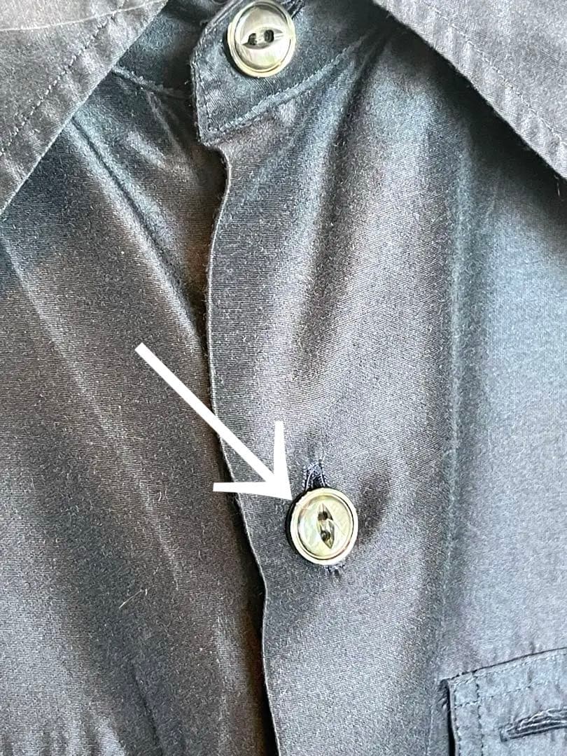 【MADISONBLUE】シルクハンプトンシャツ☆クリーニング済 清潔品