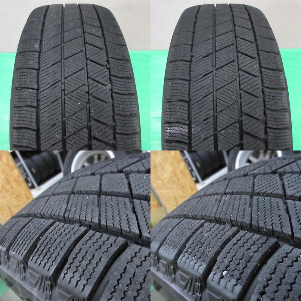 良品 ヴェゼル 215/60R16 2023年バリ山スタッドレス オデッセイ
