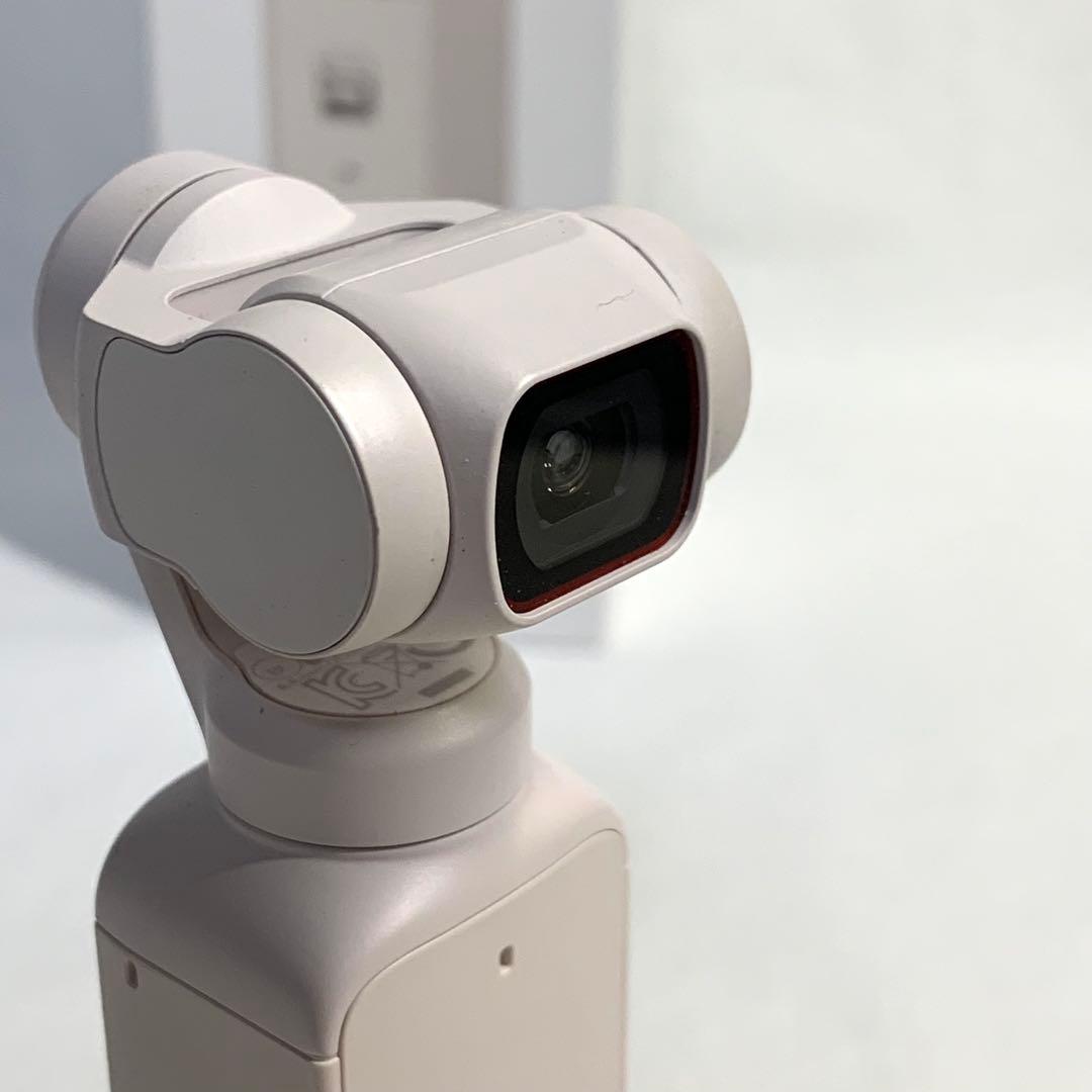 【動作確認済】DJI Pocket 2 サンセットホワイト ※付属品一部欠品