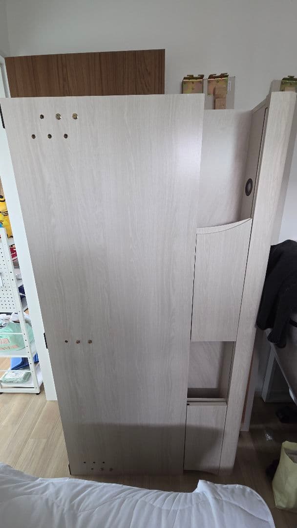 ニトリ　ベッドフレーム（クイーン）　宮付き