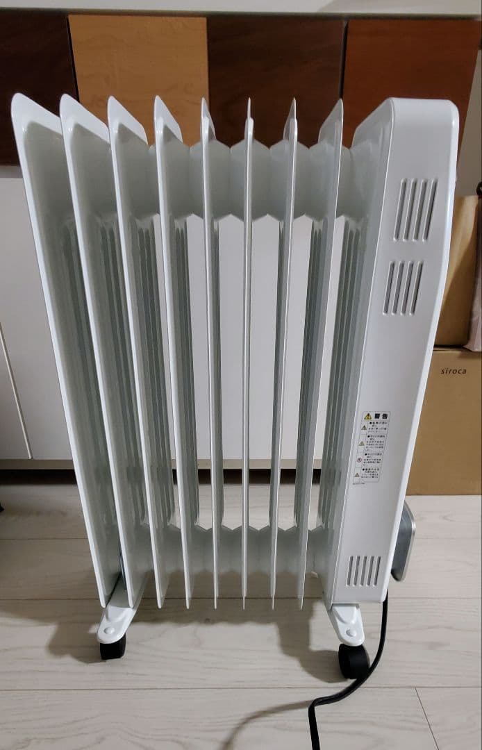 オイルヒーター DRC-1009WS 2025年製