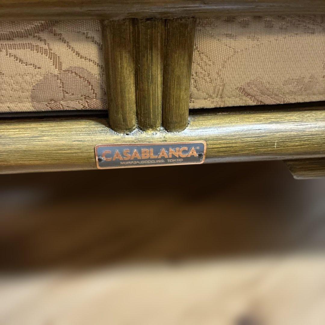 籐製　カサブランカ　RITMO ラタンチェア　CASABLANCA ソファ