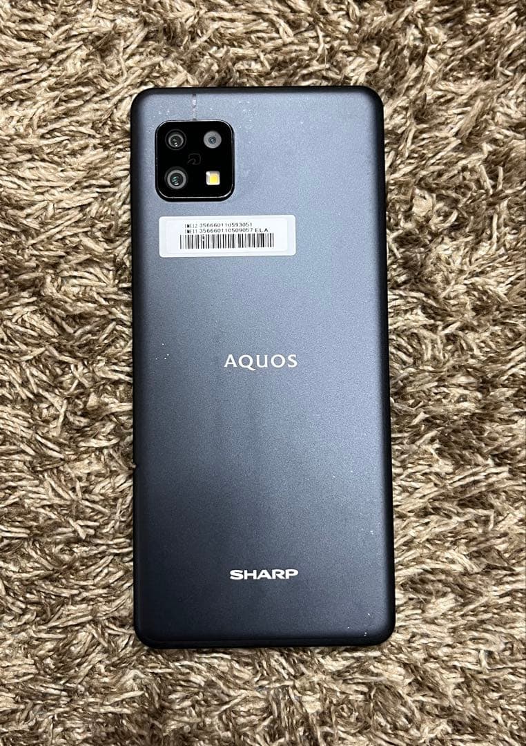 SHARP AQUOS sense6 ブラック64GB SIMフリー