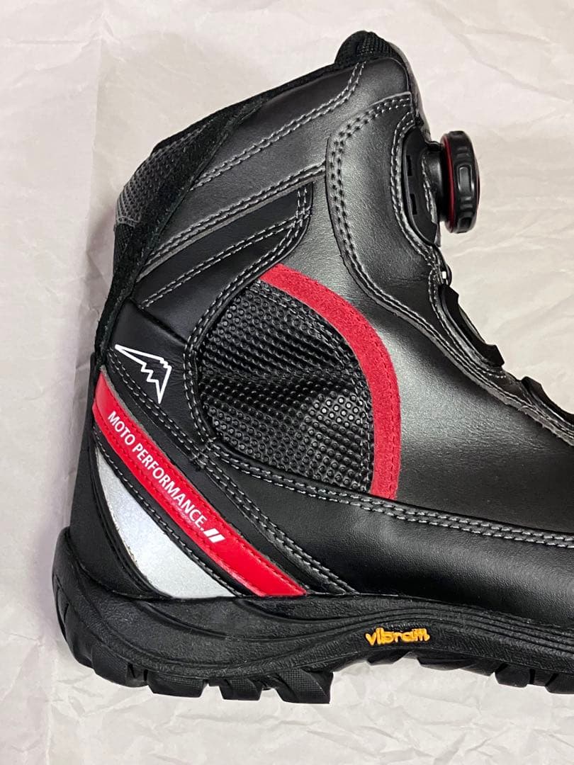 クシタニ K-4575 ライディングブーツ ガンメタ23.5cm 新品同様