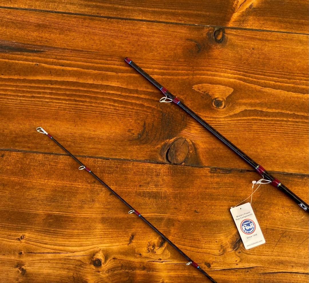 ジギングセット　レフトハンドル　3ピースパックロッド　Fujiガイド タイラバ