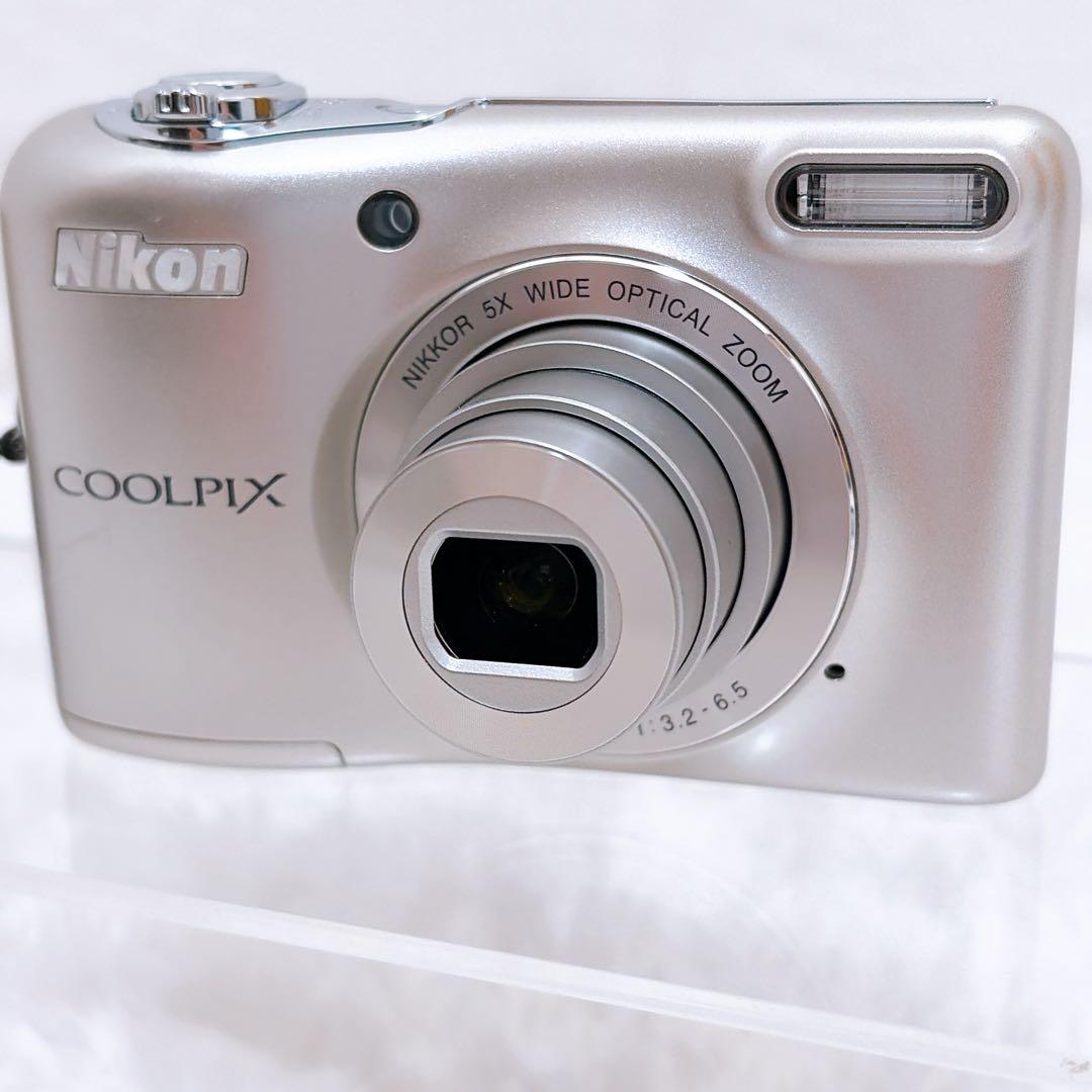 Nikon ニコン COOLPIX L32 シルバー コンパクトデジタルカメラ