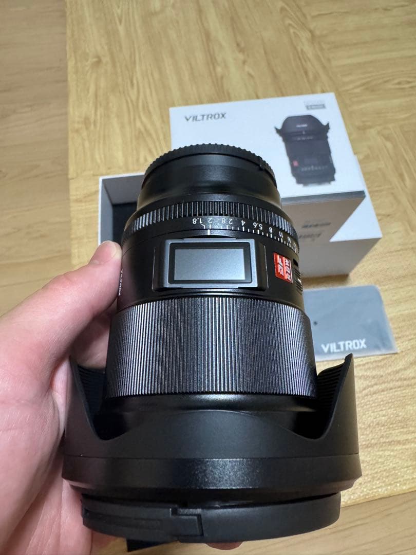 VILTROX AF 16/1.8 FE 単焦点レンズ　SONY