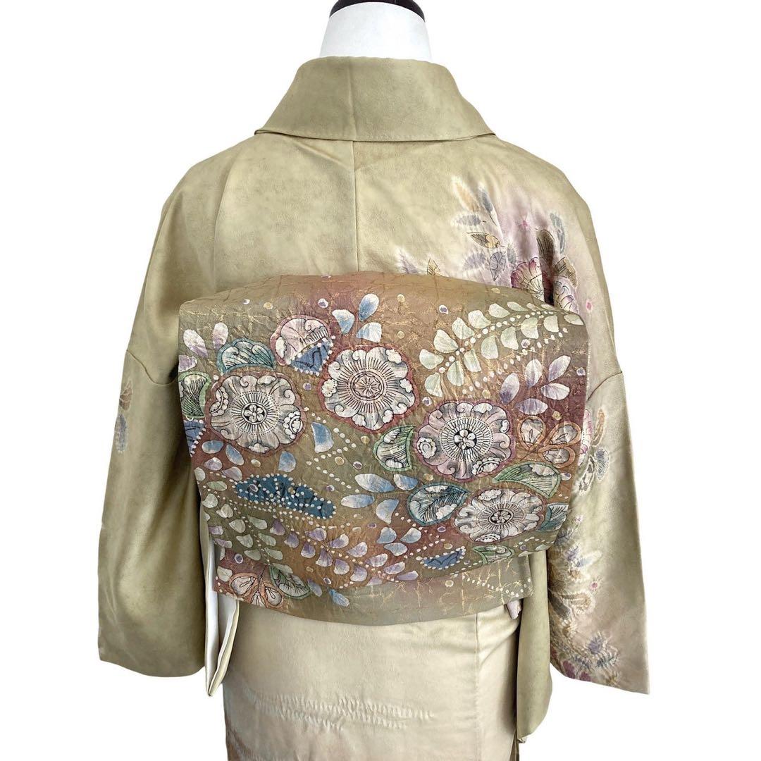 ★ゆうけい★辻ヶ花 訪問着 正絹 着物 4点 フルセット 入学式 卒業式