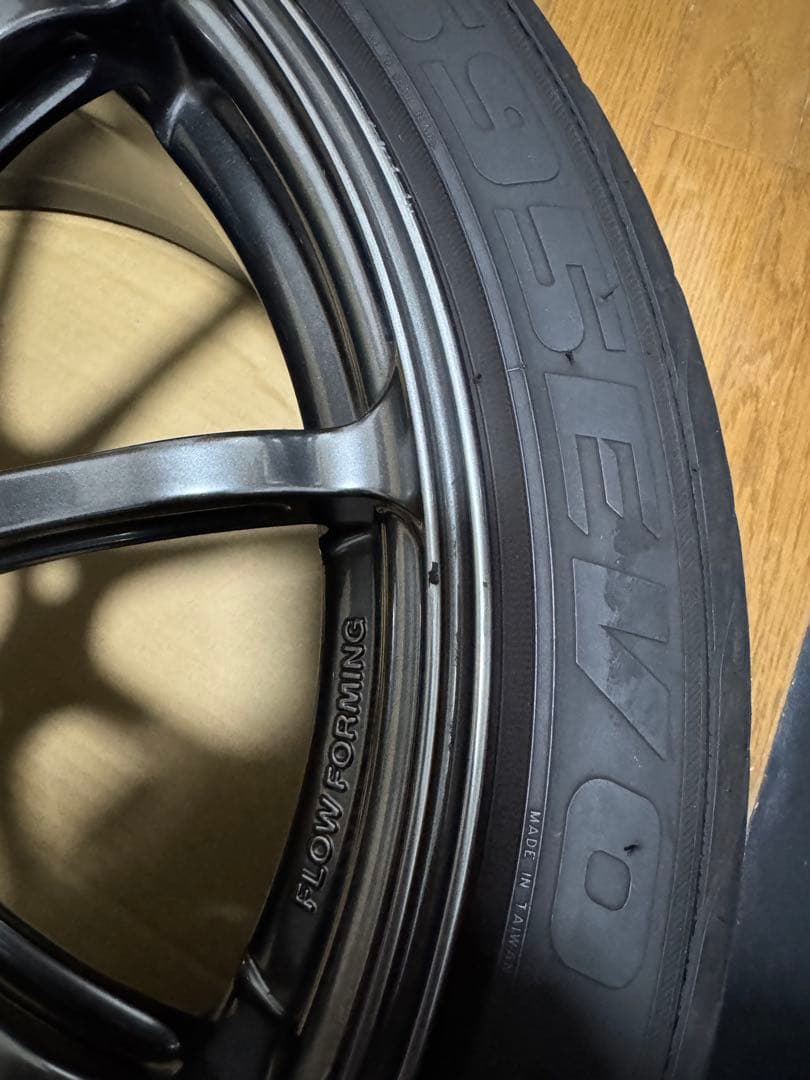 【2本】ADVAN Racing RSⅡ 17インチ 8j+37 5-114.3