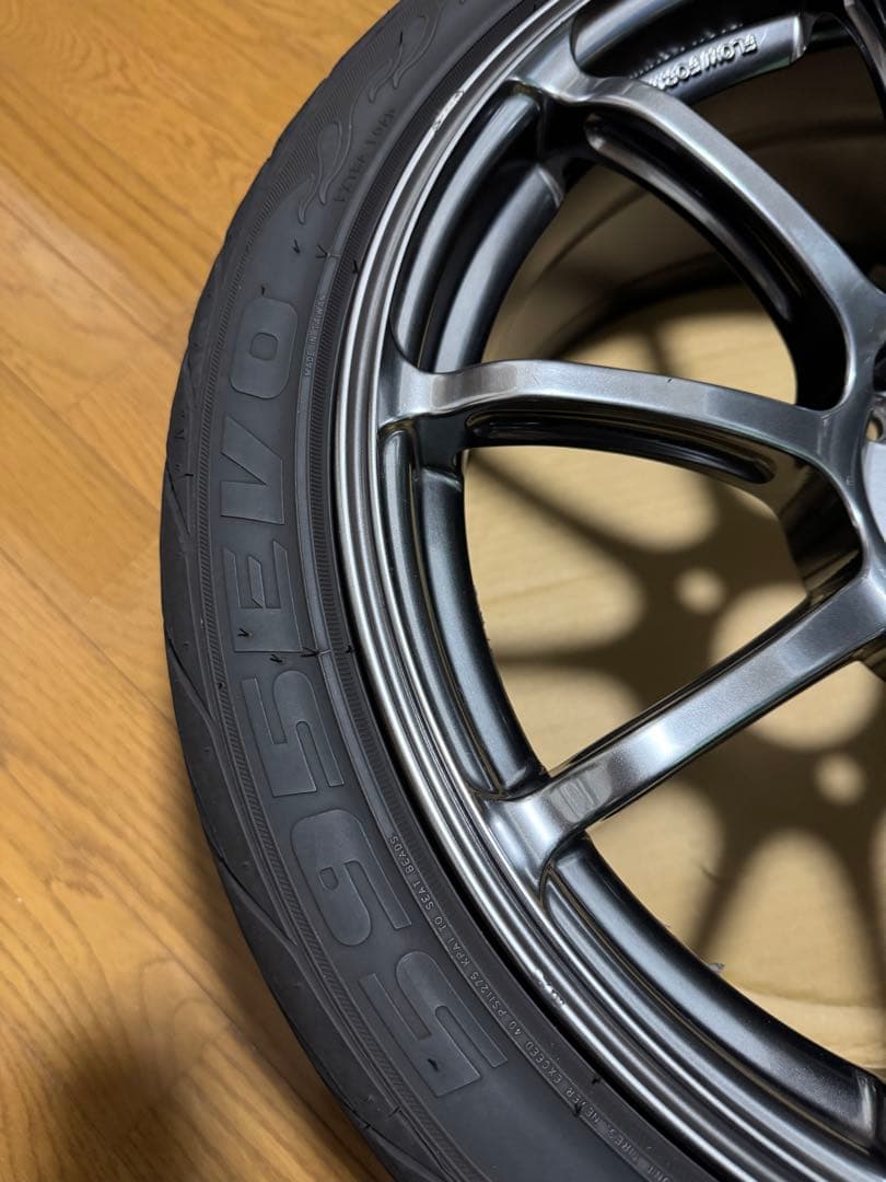 【2本】ADVAN Racing RSⅡ 17インチ 8j+37 5-114.3