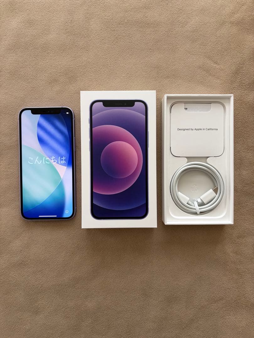 iPhone 12 mini パープル 本体 64GB SIMフリー