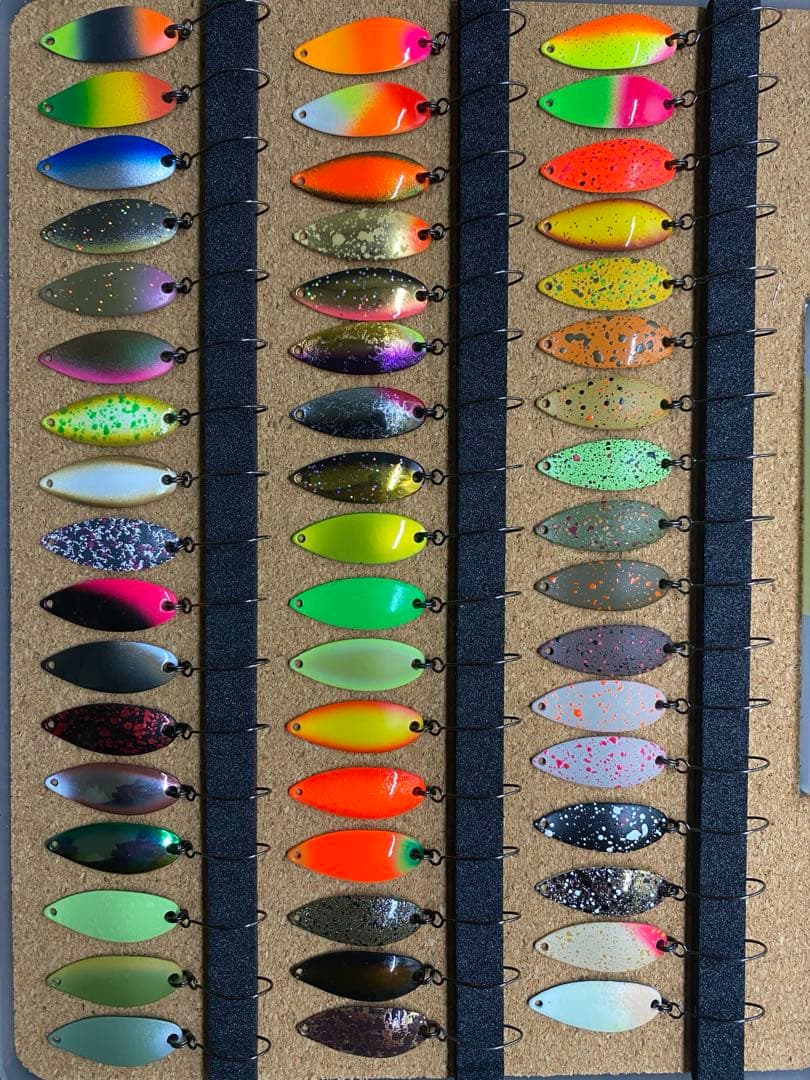 エリアトラウトスプーン　管釣りスプーン フォレスト　ミュー2.2g