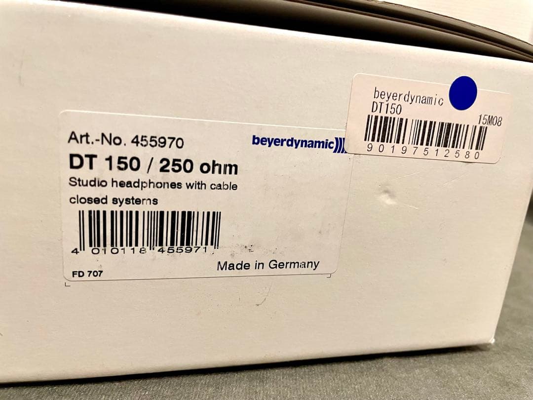 beyerdynamic dt150 250Ω （カスタマイズ品）