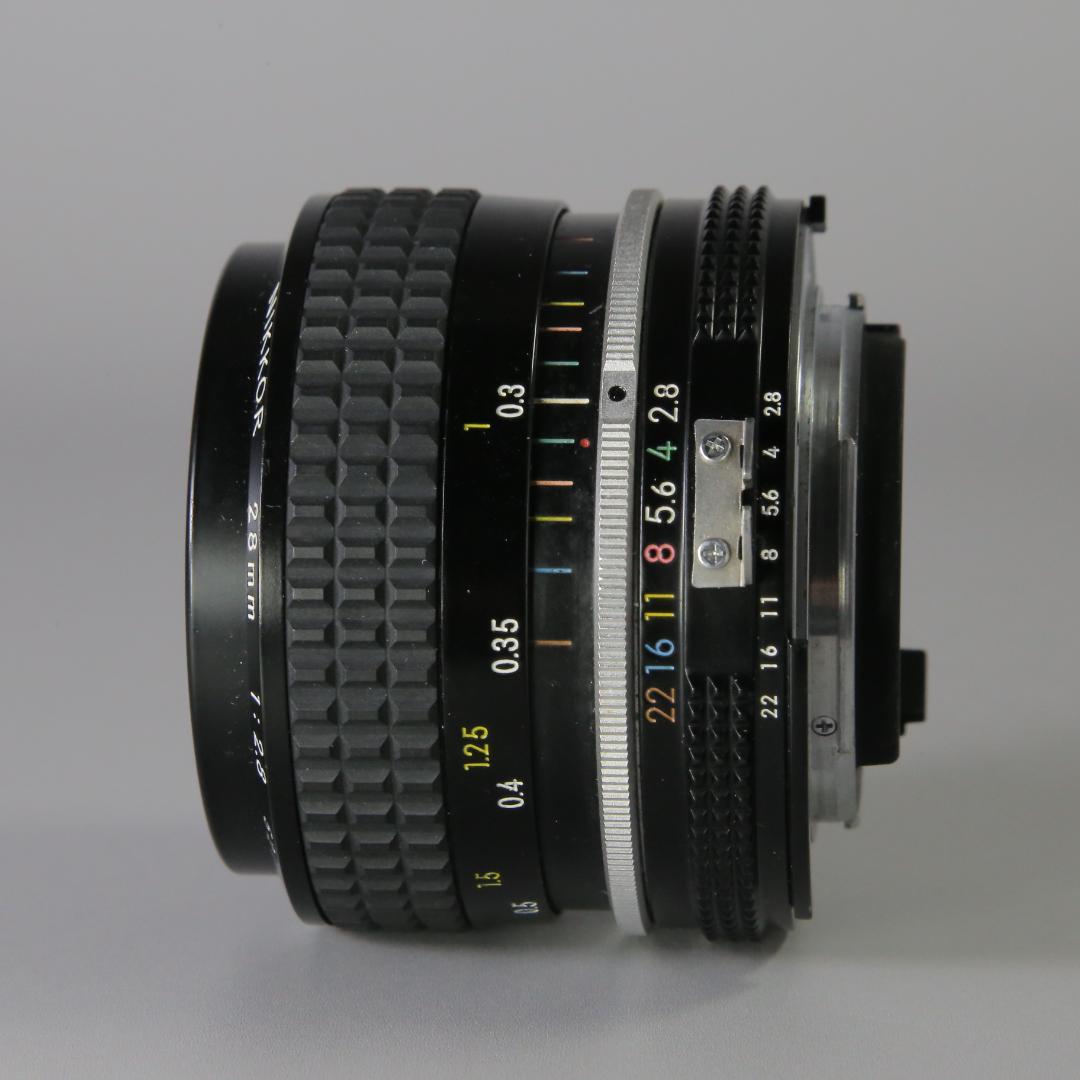 ☆外観美品☆ニコンF フォトミック Aiレンズ 28mm　F2.8 ＃112