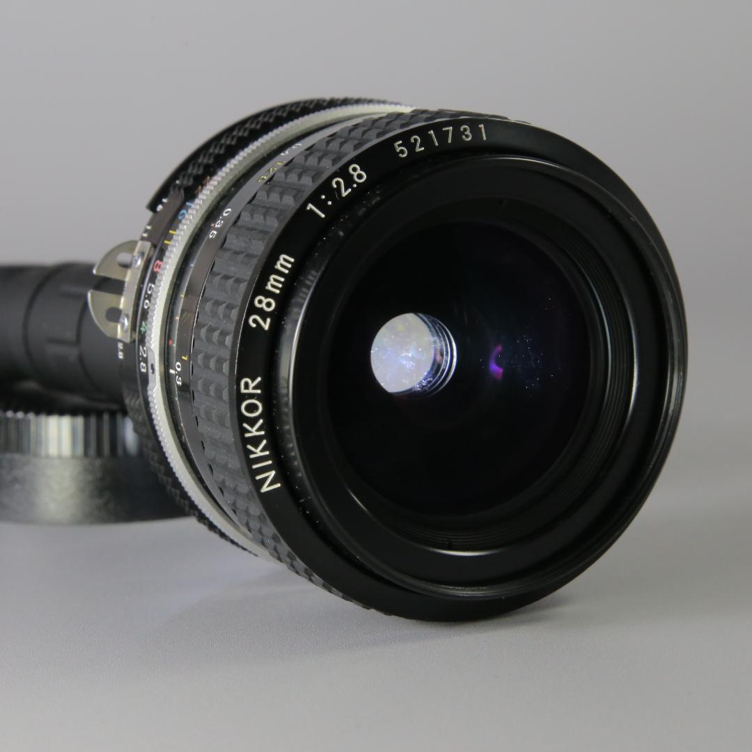 ☆外観美品☆ニコンF フォトミック Aiレンズ 28mm　F2.8 ＃112