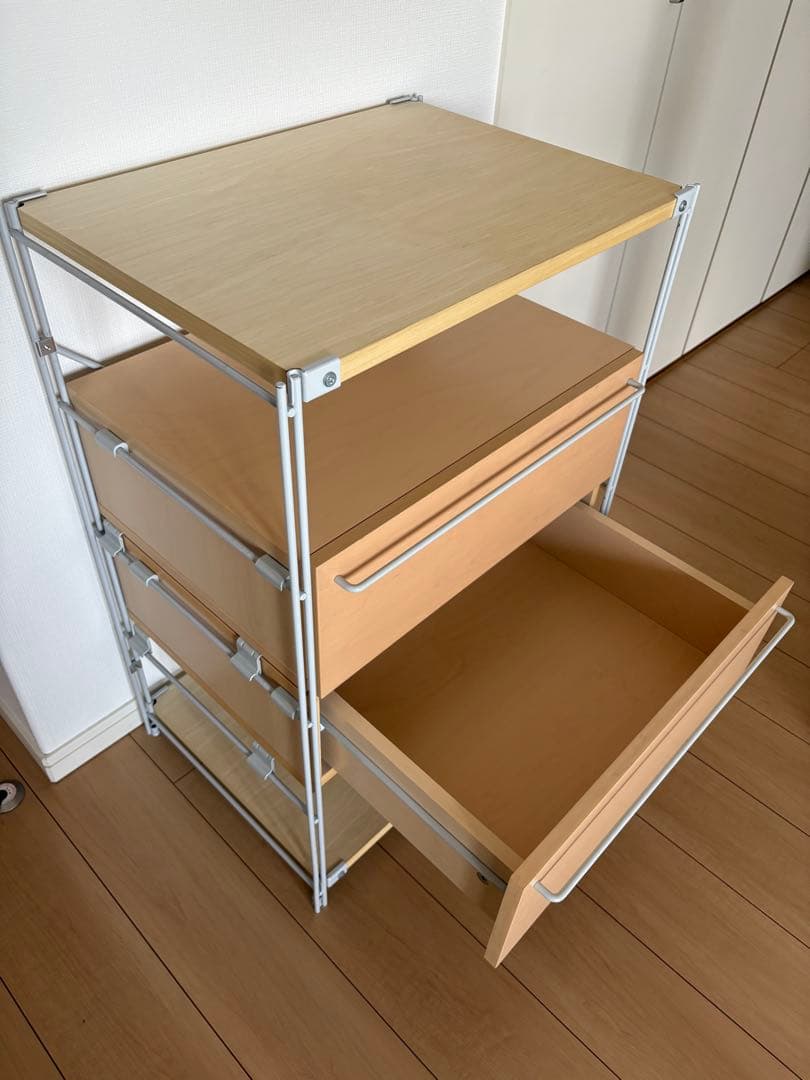 無印良品 MUJI スチールユニットシェルフ　6月末までの掲載
