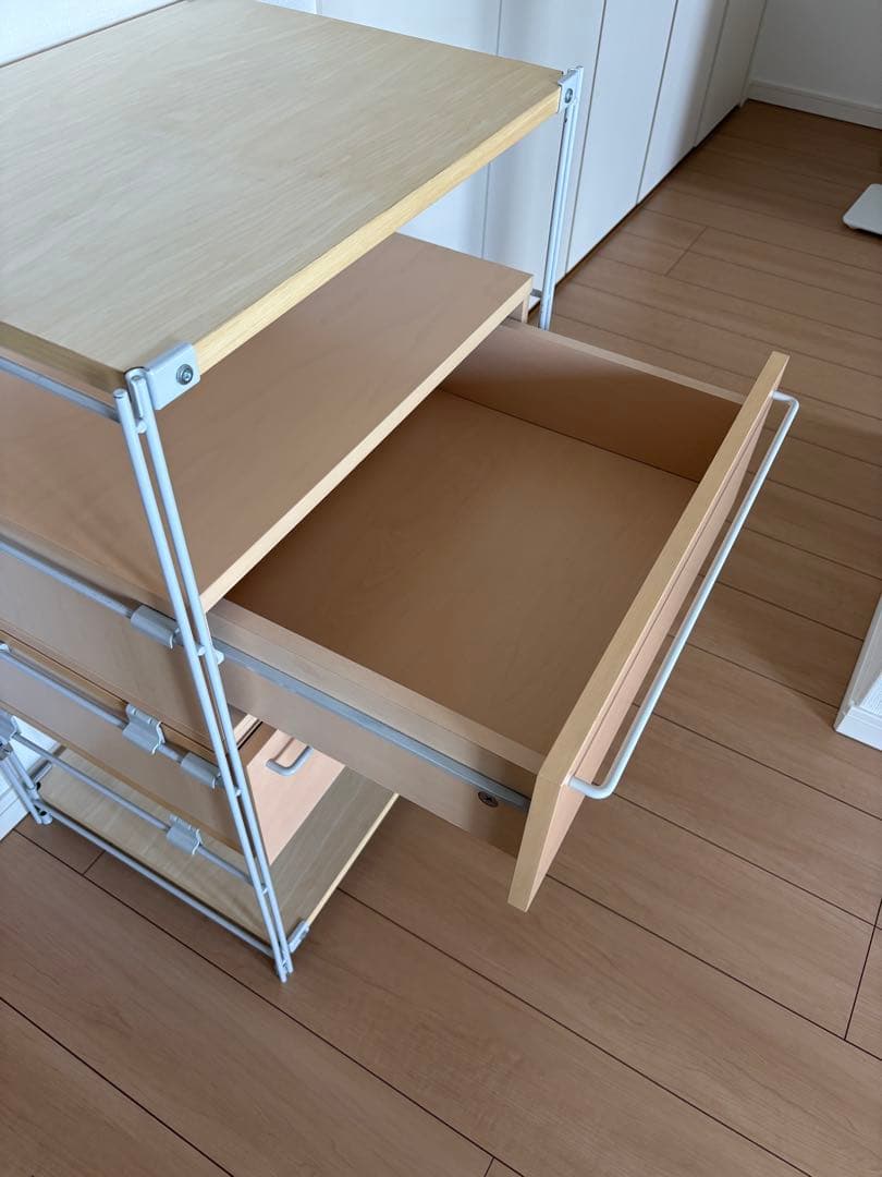 無印良品 MUJI スチールユニットシェルフ　6月末までの掲載