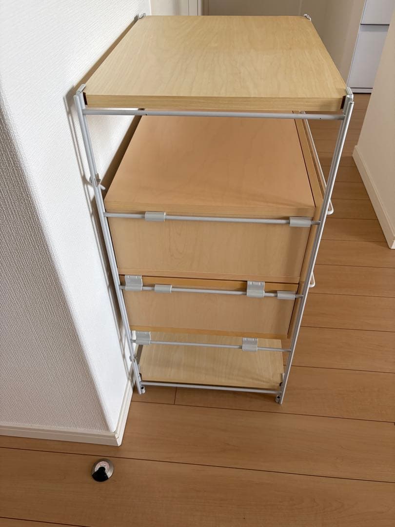 無印良品 MUJI スチールユニットシェルフ　6月末までの掲載