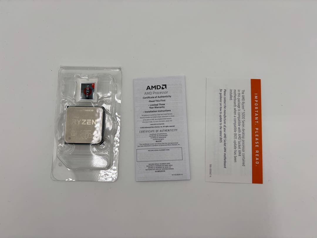 CPU AMD / Ryezen 7 5800X3D