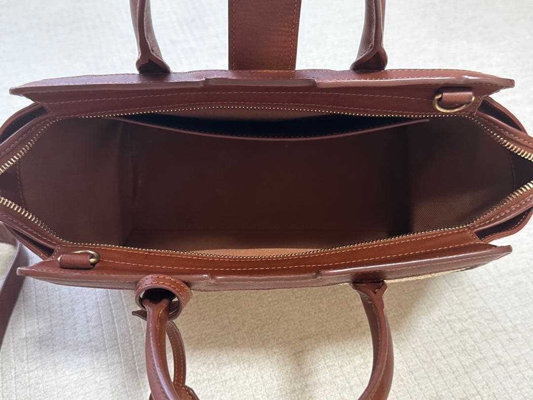 サンローラン SAINT LAURENT カバス CABAS ラフィア