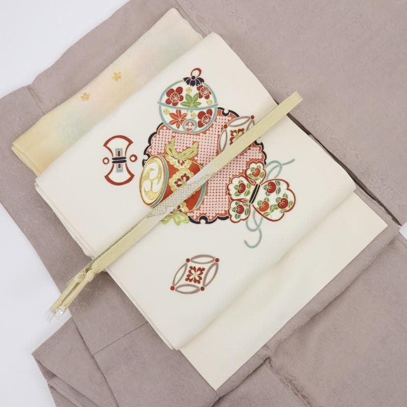 ridomin★1、4の帯＋1の帯揚げ帯締めセット