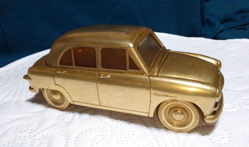 トヨタ トヨペット コロナ 金色 シガレットケース ヴィンテージ