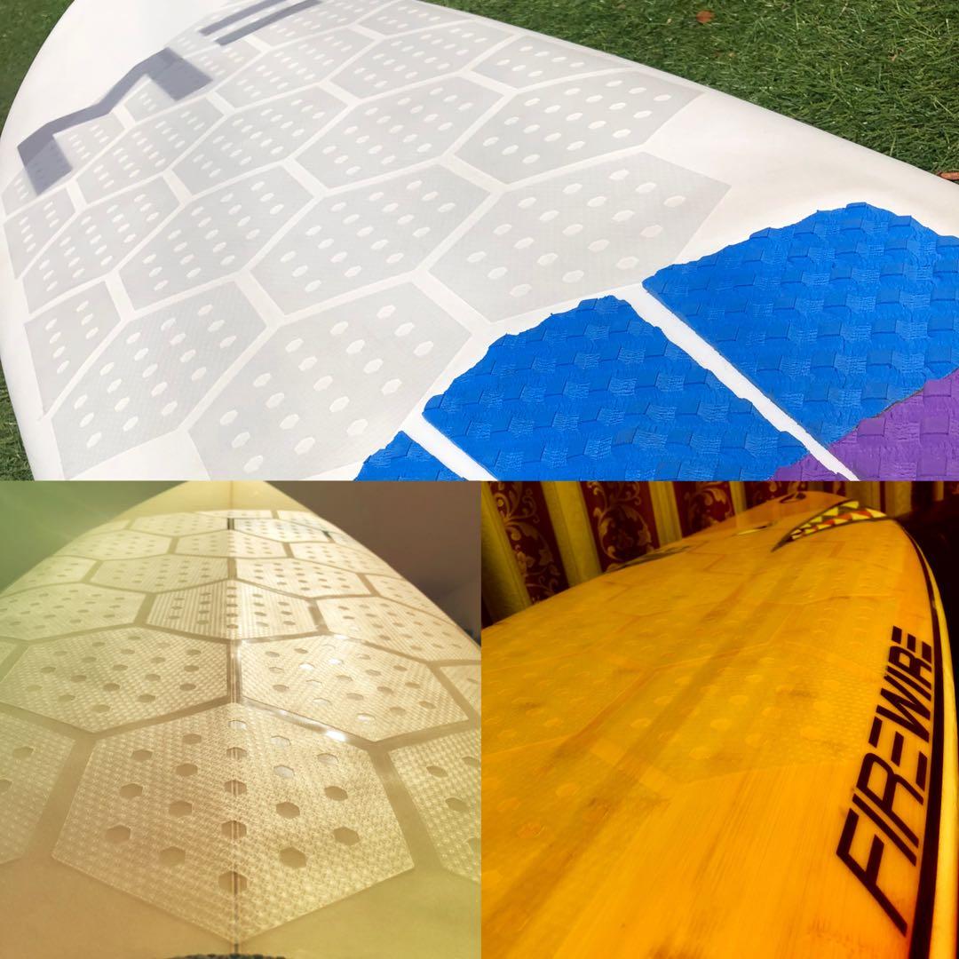 【新作穴あきver. 】即発送！66枚(ハーフ12枚)ホワイトホールデッキパッド