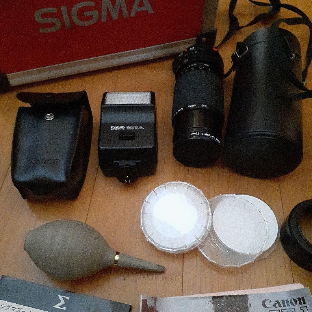 Canon 一眼レフカメラセット AE-1program シグマズーム カッパー