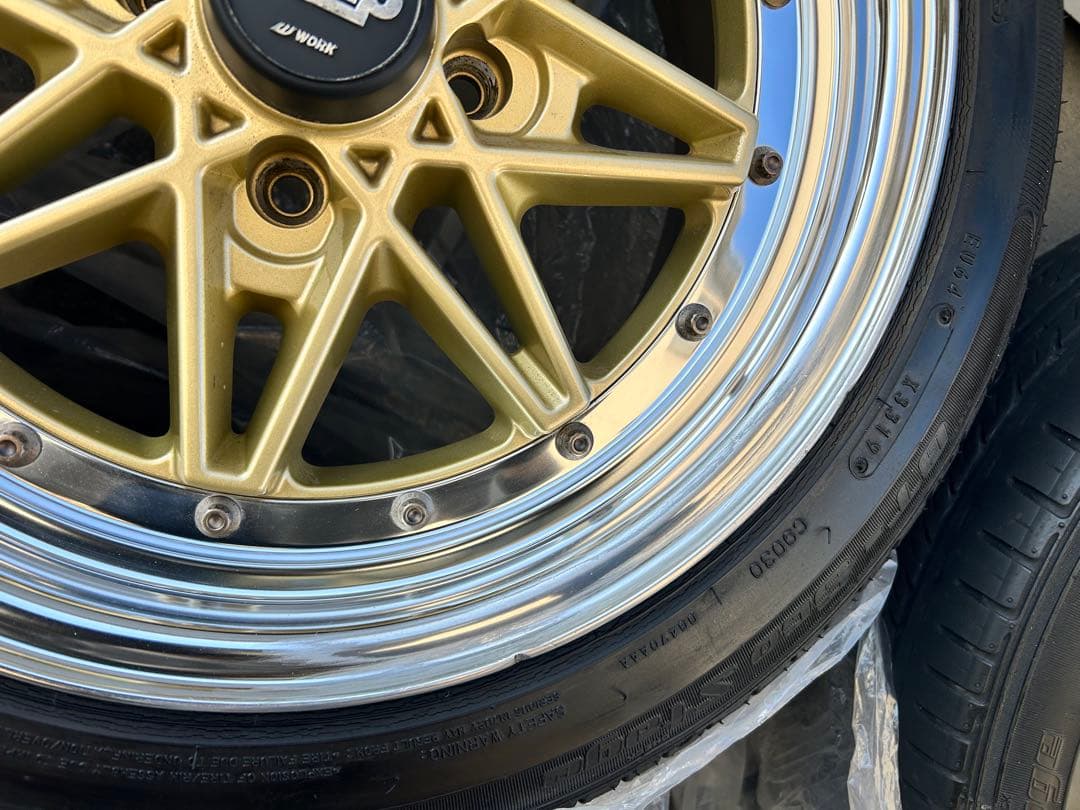 WORK EQUIP 03 15インチ 4H100 エクイップ（再値下げ）